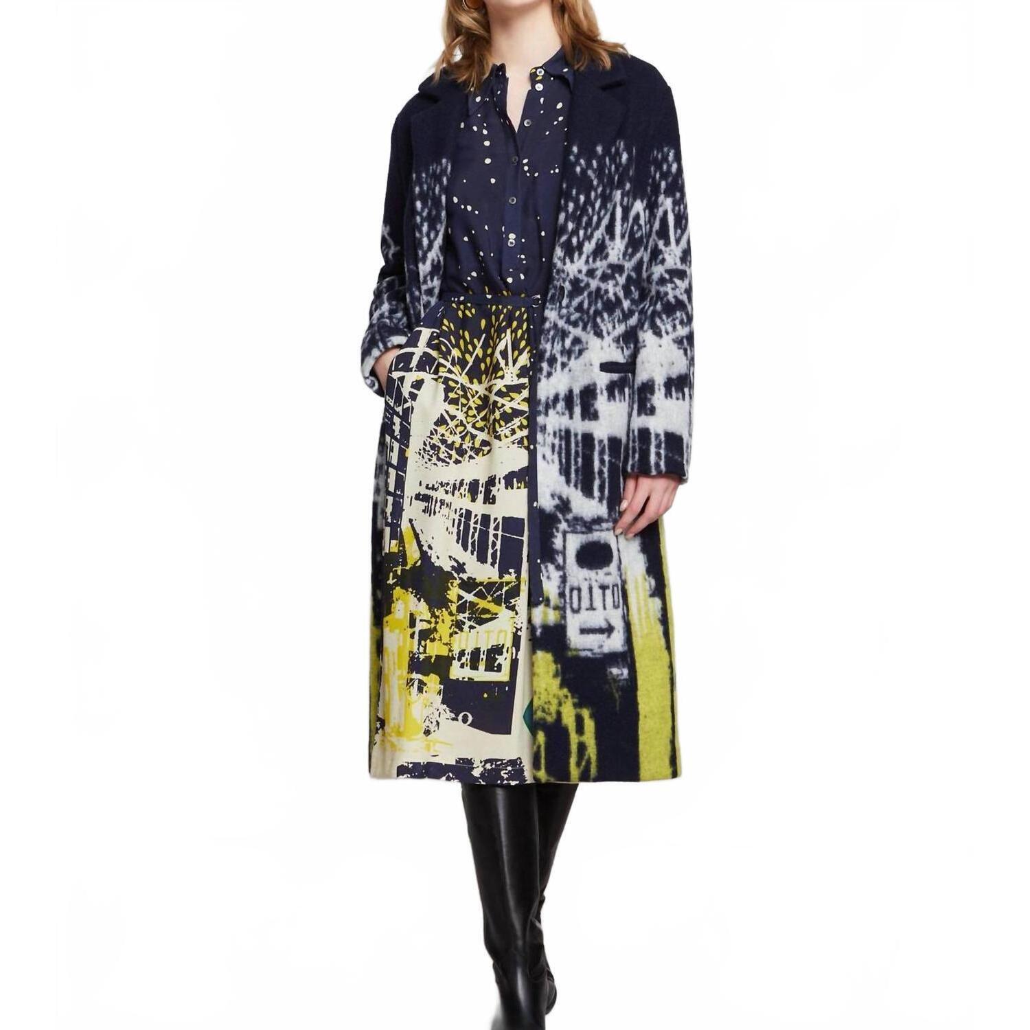 New Ottod'ame Varunica Coat In Navy
